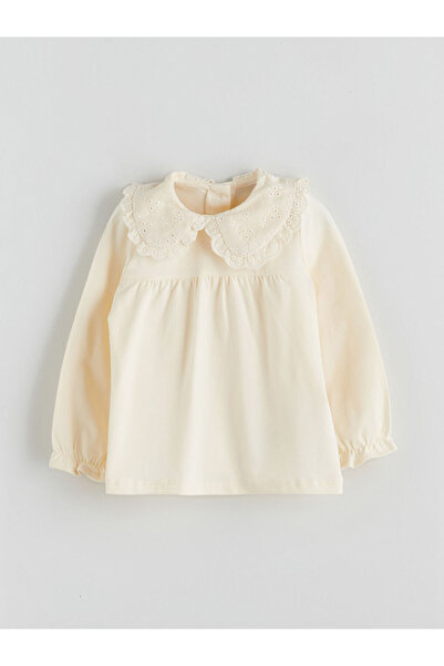 LC Waikiki Sparkling Selections from Shining Store | Baby Collar Baby Girl Sweatshirt and Leggings 2-Piece Set