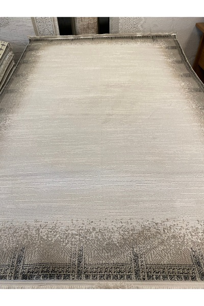 KARAR HALI Siyah kahve krem yün kalın salon halısı