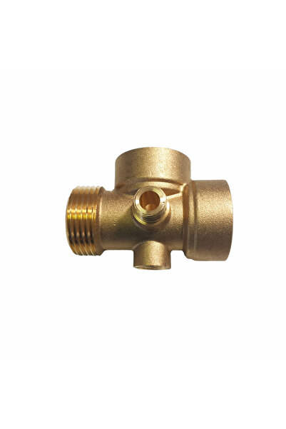 elefant Teu de lagatura din alama cu 5 cai 7cm 170g,