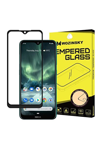 Atlas Folie de Sticla 5D Full Glue NOKIA 7.2 \ 6.2 (Negru) Case Friendly Wozi...
