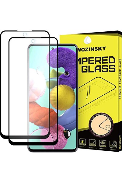 Atlas Folie de Sticla 5D Full Glue SAMSUNG Galaxy A51 (Negru) Case Friendly W...