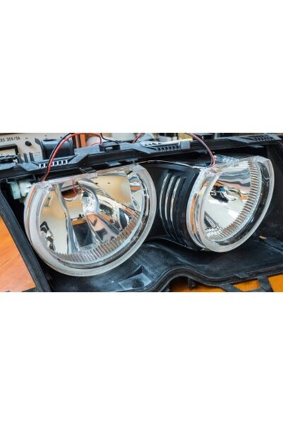 Xenon Bright Kit Angel Eyes SMD DTM for BMW E46 2X131/2X146mm