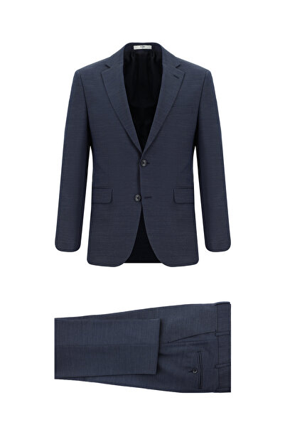 Kiğılı 4 Drop croi relaxat Costum confortabil croială din lână cu model