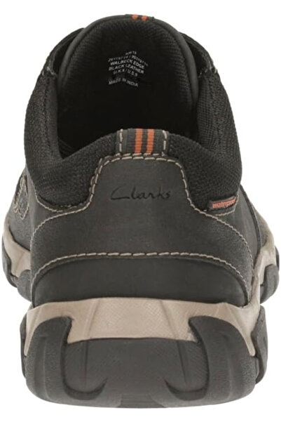 CLARKS Walbeck Edge Men’s Sneakers – Stylish Leather Casual Trainers with All‑Day Comfort