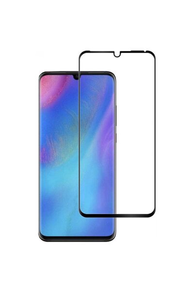 Atlas 5D Πλήρης κόλλα κεραμική μεμβράνη γυαλιού HUAWEI P30 Pro (Μαύρο)
