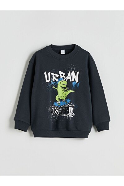 LC Waikiki Lcw Kids Boys' Sweatshirt and Jogger Tracksuit Bottom 2-Piece Set