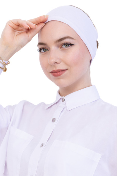 Modish Group Women's Hijab Bandana Combed Cotton Non-Slip Ready-To-Wear Shawl under Scarf Bonnet Comfortable Use