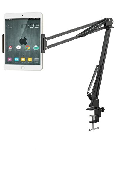 CAILON Teleskopik Masaüstü Tablet Telefon Tutucu Katlanabilir Stand 360° Döne...