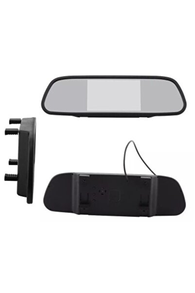 Xenon Bright 5" AHD car display on the rearview mirror