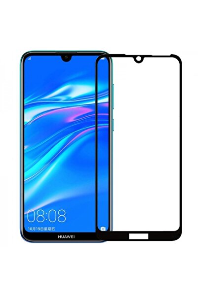 Atlas 5D Full Glue Glass Film HUAWEI Y7 2019 \ Y7 Pro 2019 (Μαύρο) ATX