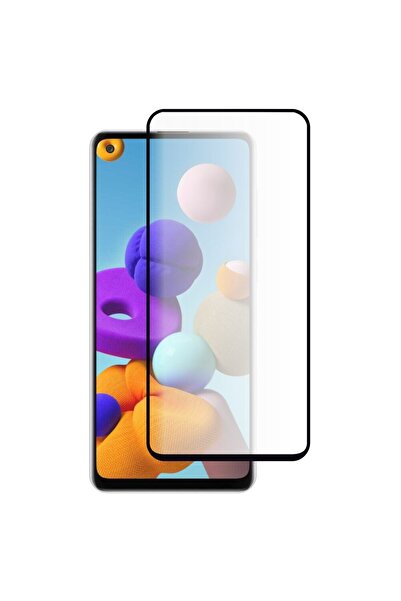 Atlas 5D Full Glue Glass Film SAMSUNG Galaxy A21s (Μαύρο) ATX