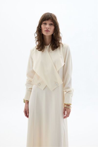 Elfin Cross Detailed Dress