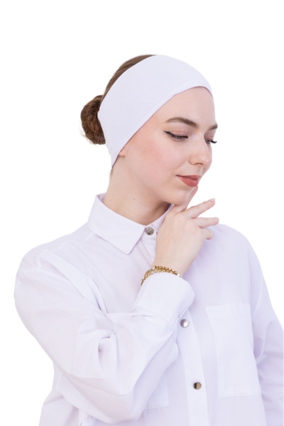 Modish Group Women's Hijab Bandana Combed Cotton Non-Slip Ready-To-Wear Shawl under Scarf Bonnet Comfortable Use