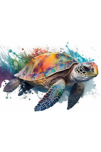 OEM Pictură pe pânză numerotată 40x50 cm, vopsea acrilică, pensule, suporturi...