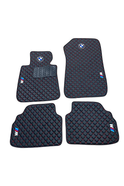 Bmw Genel Oto Halı Paspas BMW 3 Serisi F30 2011-2019 Uyumlu M Performance M T...