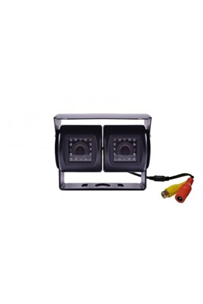 Xenon Bright Dual reversing camera, adjustable 12V – 24V for Trucks, Coaches, Buses