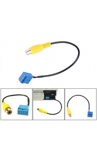 Xenon Bright RCA adapter cable for Volkswagen, Seat, Skoda, Audi MIB navigation for aftermarket cameras