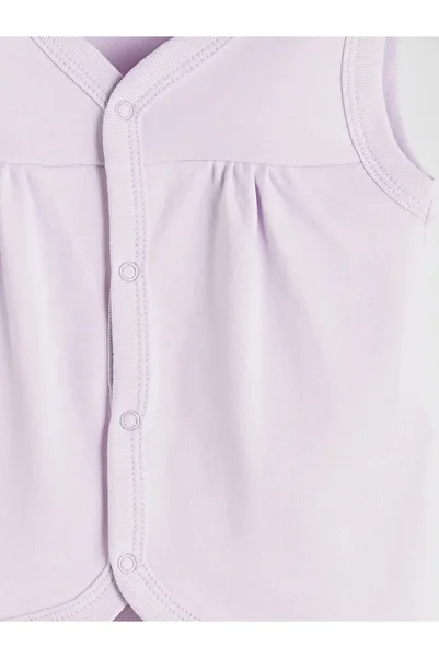 LC Waikiki Crew Neck Sleeveless Baby Girl Vest
