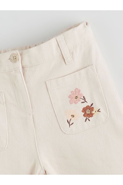 LC Waikiki LCW Kids Elastic Waist Floral Girl's Pants