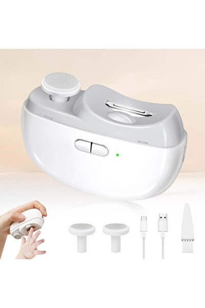 Youque مقص أظافر كهربائي محمول 2 في 1 قابل لإعادة الشحن من يوك للأطفال والبال...