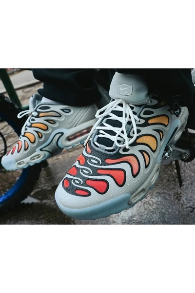Nike Tn Air Max Plus Drift Grey Sunset Men's Grey Sports Shoes - Fd4290-002