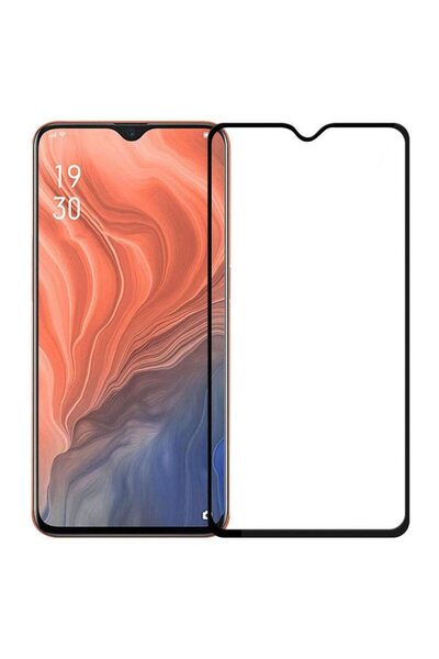 Atlas 5D Full Glue Glass Film Oppo A91 (Μαύρο) ATX