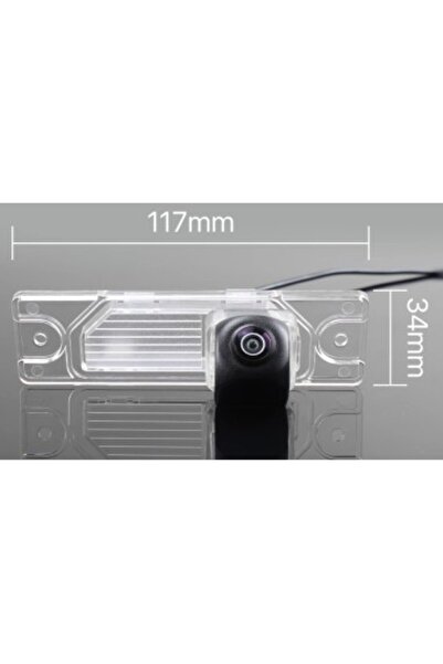 Xenon Bright HD rear view camera, 170 degree angle with StarLight Night Vision Renault Koleos 2008-2015