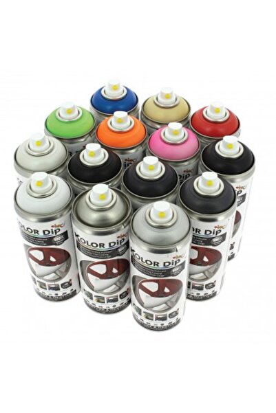 KOLOR DIP Dark Grey Rubber Spray Paint 400ml Grey