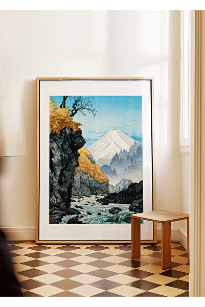 ARTHOUSECOLLECTIVE Peisajul Muntelui Fuji și a cascadelor - Opere de artă jap...