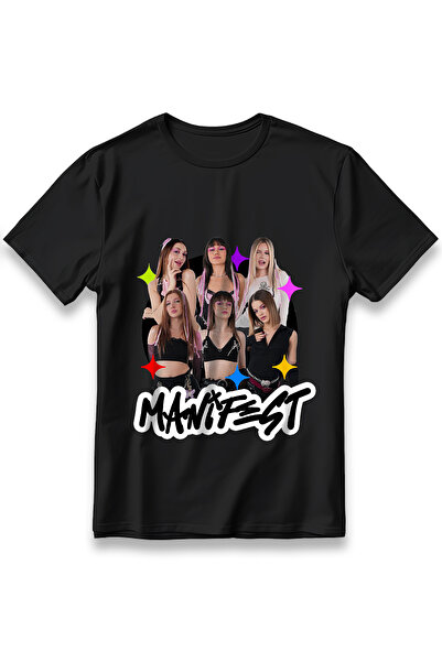 EZG Business تي شيرت مطبوع بتصميم فرقة موسيقية من مانيفست، تي شيرت للجنسين مص...