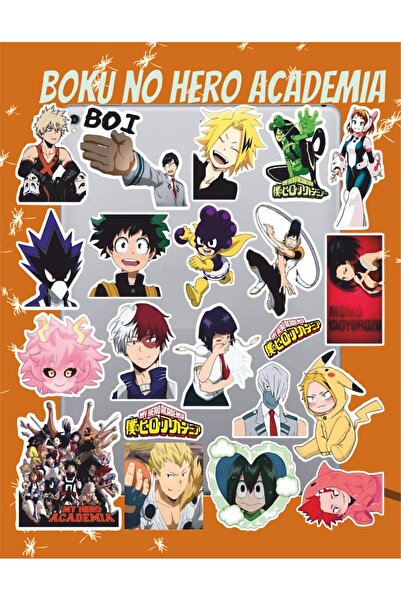 Hediyeni Al مجموعة ملصقات بوكو نو هيرو |   كمبيوتر محمول Ajanda دفتر ملاحظات ...