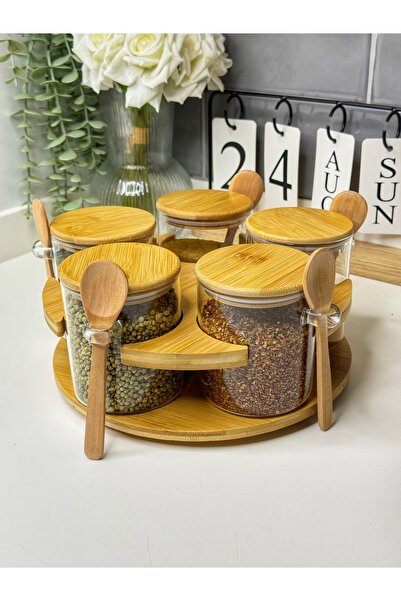 dunyazuccaciye Döner Standlı Kaşıklo Baharatlık