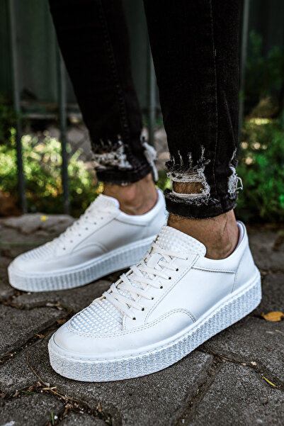 Baybonza Mn017 - Fbt Pyramid Men's Shoes White