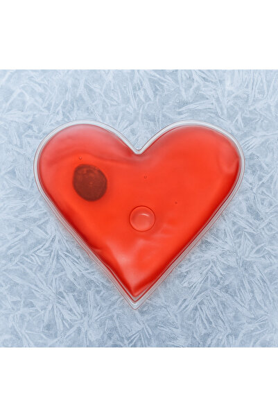 Mersi SHOP Kalp Şeklinde Jel El Isıtıcı – Tekrar Kullanılabilir, Taşınabilir Cep Sobası