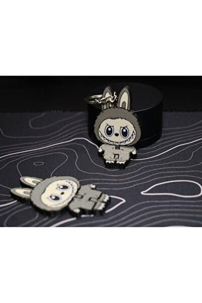 HobiHub Cute Labubu Jointed Figure - Keychain and Bag Accessory - Bag Ornament 2 Pcs