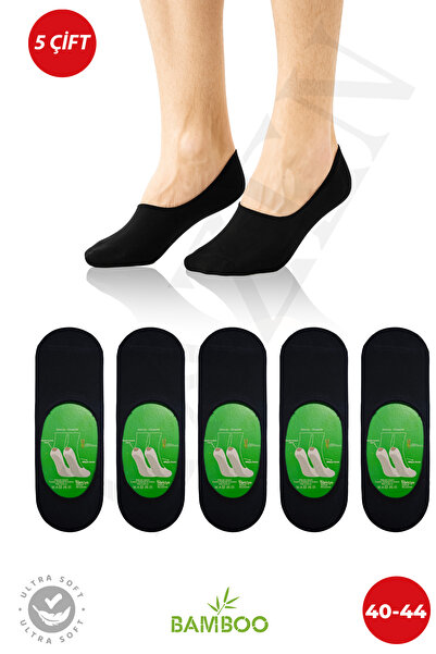 Lazen Ανδρικές κάλτσες μπαλαρίνας με στήριγμα από σιλικόνη από μπαμπού - Σετ ...
