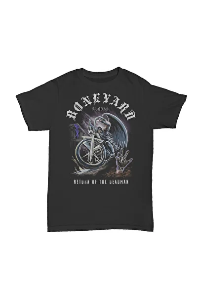 l'eivor The Undertaker Printed Cotton T-Shirt