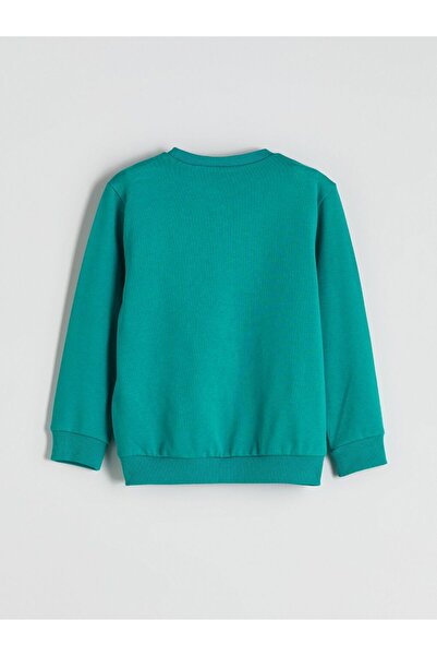 LC Waikiki LCW Kids Bisiklet Yaka Baskılı Erkek Çocuk Sweatshirt ve Eşofman Alt 2'li