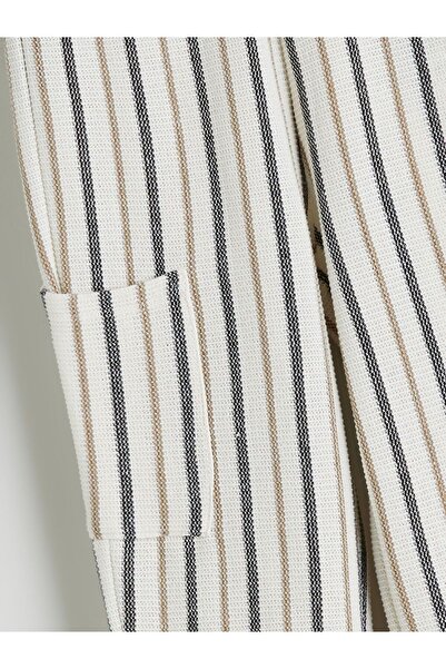 LC Waikiki Lcw Kids Striped Boys' Cargo Sweatpants