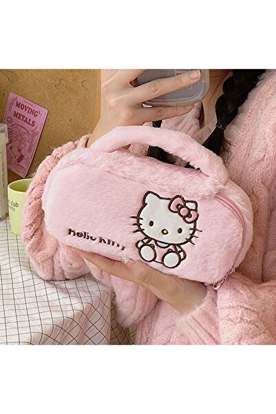 Fillikutum Hello Kitty Peluş Kalem Kutusu – Üstten Tutmalı, Geniş Kapasiteli Kalemlik Çanta