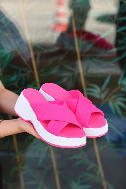 Madam Tarz Cross Slippers with Padded Sole