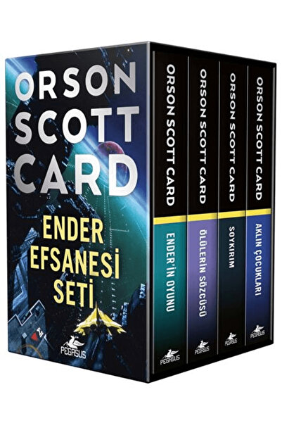 Pegasus Yayınları Ender Efsanesi Kutulu Özel Set (4 Kitap) / Orson Scott Card...
