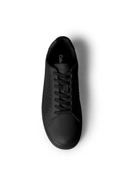 Calvin Klein Siyah Erkek Sneaker CLASSIC CUPSOLE LACEUP AOP
