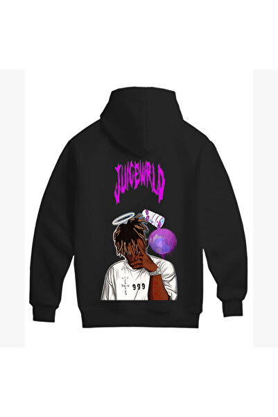 MAGORS Hanorac (hanorac cu glugă) JUICE WRLD UNISEX din bumbac de înaltă cali...