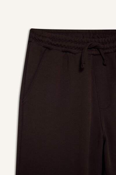 DeFacto Boy's Elastic Waist Straight Leg Pique Sweatpants G1360A825Au