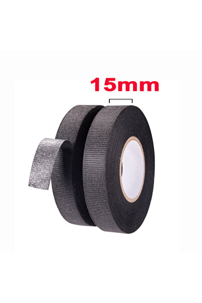 Choice11 شريط لاصق عازل للكهرباء مقاوم للحرارة والهب بطول 15 مم وعرض 30 مترًا (لفافتان)