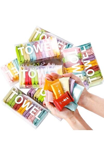 erorex Compressed Towels Tablets 140 Pack Soft Wipe Face Washcloths Disposable Face Compressed Towels