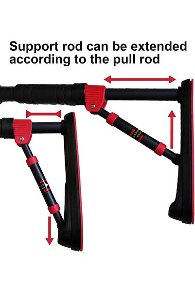 erorex قضيب سحب على شكل شبه منحرف للبالغين بدون براغي مع آلية تثبيت أفقية