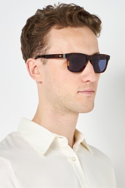 Lacoste Men L6014S Square Sunglasses, Multicolor
