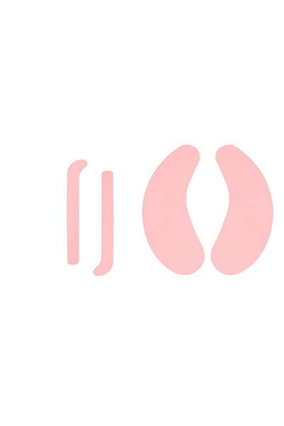 choice2 زوجان من وسادات العين السيليكونية الوردية لرفع الرموش وتجعيد الرموش القابلة لإعادة الاستخدام